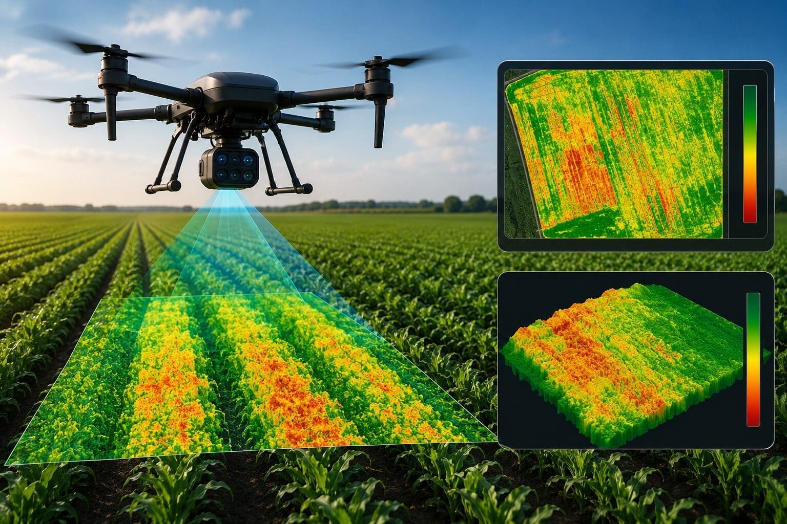 How Multispectral Drone Data Improves Crop Yield Decisions