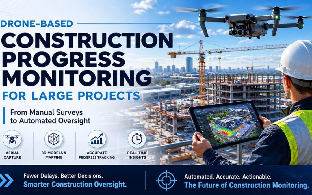 Drone‑Based Construction Progress Monitoring for Large Projects